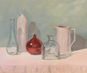 'Red Vase' by Tricia Migdoll