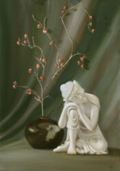 'Buddha sleeping' by Tricia Migdoll