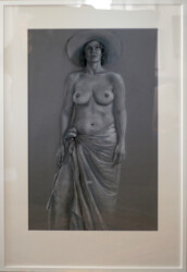 'Life model with hat' by Tricia Migdoll