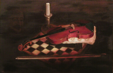 'Violin at rest' by Tricia Migdoll